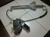 Rear window lifting mechanism without motor