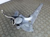 Rear window lifting mechanism without motor