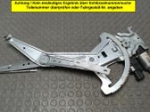 Front window lifting mechanism without motor