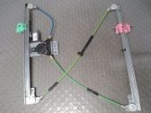 Front window lifting mechanism without motor