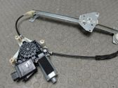 Rear window lifting mechanism without motor