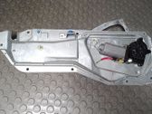 Rear window lifting mechanism without motor