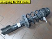 Front shock absorber with coil spring