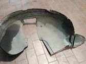 Front wheel arch liner splash guards