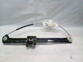 Rear window lifting mechanism without motor