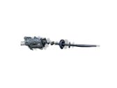 Steering wheel axle