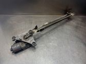 Front wiper linkage and motor