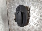 Loading door exterior handle