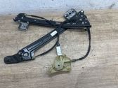 Front window lifting mechanism without motor