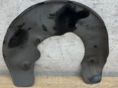 Front brake disc dust cover plate