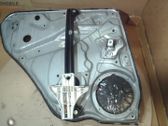 Rear window lifting mechanism without motor
