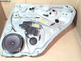 Rear window lifting mechanism without motor