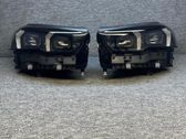 Headlights/headlamps set