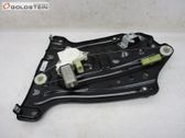 Rear door manual window regulator