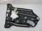 Rear door manual window regulator