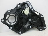 Rear door manual window regulator