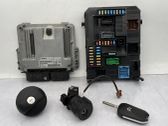 Juego de cerradura y set ECU del motor