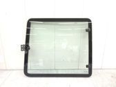 Rear vent window glass