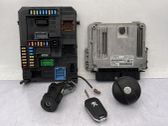Juego de cerradura y set ECU del motor