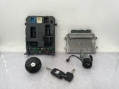 Juego de cerradura y set ECU del motor