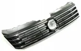 Front bumper upper radiator grill