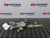 Rear door window regulator with motor