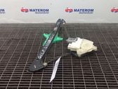 Rear door window regulator with motor