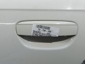 Rear door exterior handle
