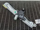 Rear door window regulator with motor