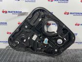 Rear door window regulator with motor