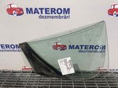 Rear vent window glass