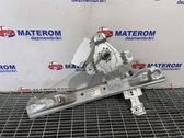Rear door window regulator with motor