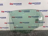 Rear door window glass