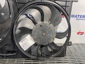 Electric radiator cooling fan