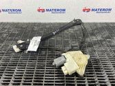 Rear door window regulator with motor