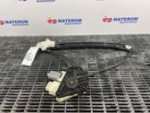 Rear door window regulator with motor