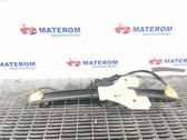 Rear door window regulator with motor