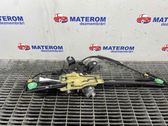 Rear door window regulator with motor