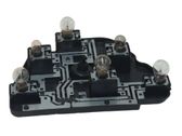 Tail light bulb cover holder