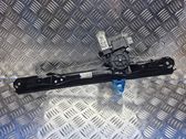 Front door window regulator with motor