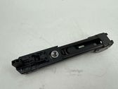 Seat belt adjustment rail