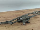 Front wiper linkage and motor