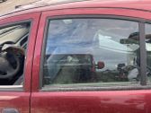 Rear door window glass