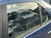 Rear door window glass