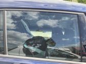 Fenster Scheibe Tür hinten