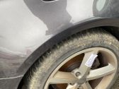 Rear arch fender liner splash guards