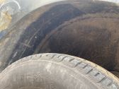 Rear arch fender liner splash guards