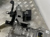 Steering wheel axle set