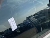 Rear door window glass
