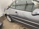 Rear door window regulator with motor